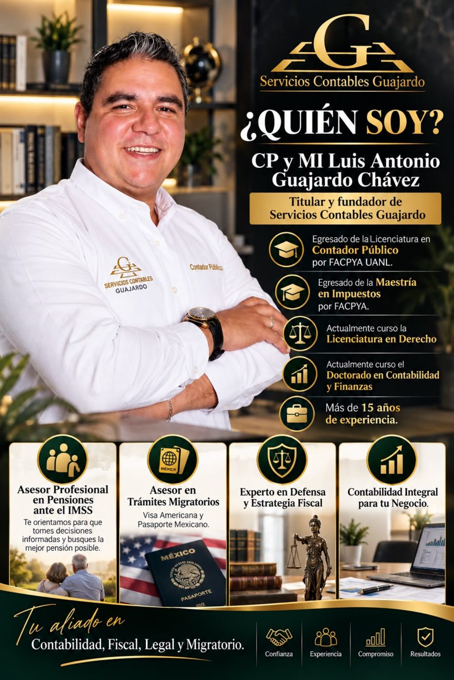 Publicación: ¿Quién soy? C.P. y M.I. Luis Antonio Guajardo Chávez